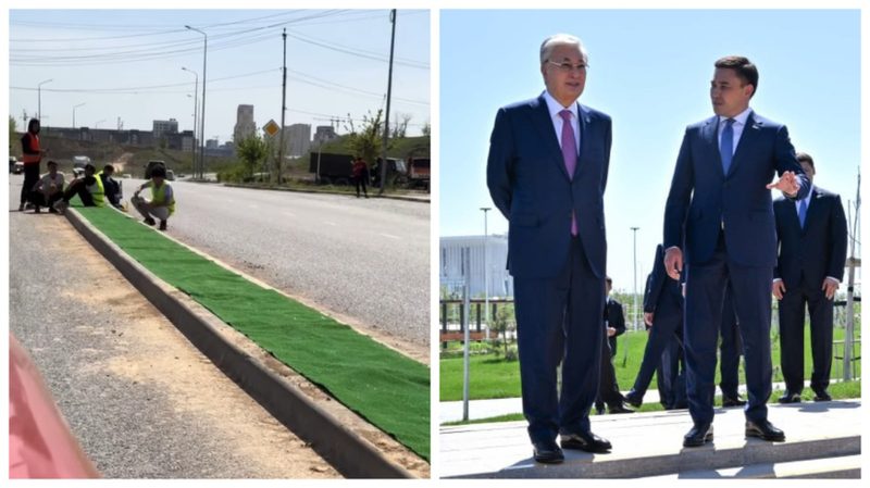 «Что за очковтирательство?!»: как в Шымкенте встречали Токаева