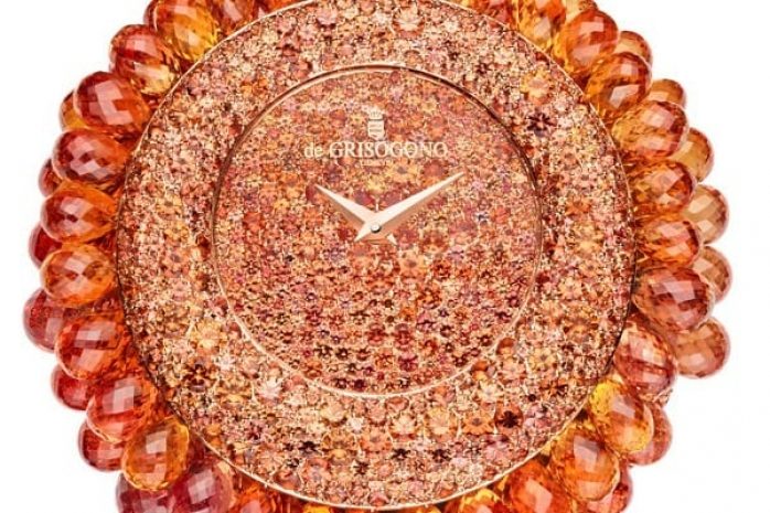 Новые часы de Grisogono с очень необычным оформлением