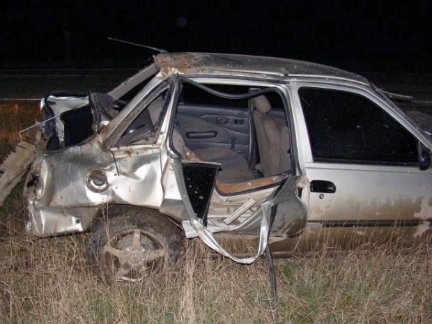 Ребенок и его отец попали в ДТП в Карагандинской области