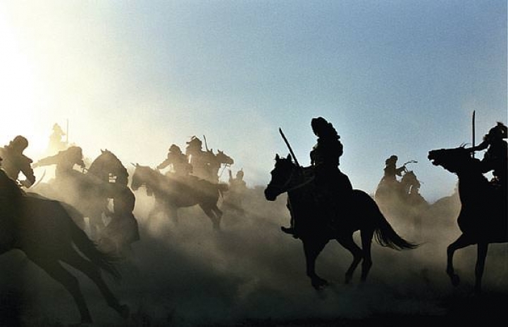 Битву казахов с джунгарами инсценировали под Павлодаром