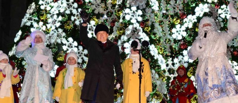 Назарбаев дал старт предновогодней суете