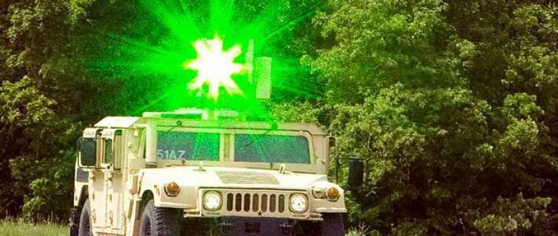 Американцы разрабатывают лазерные пушки для армейских джипов