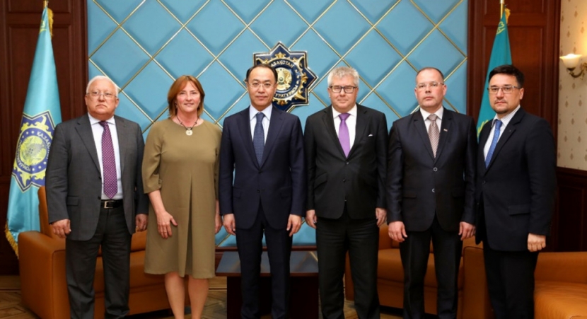 Генпрокурор РК встретился с делегацией Европарламента