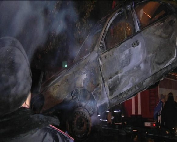 Два автопожара в Алматы (ФОТО)