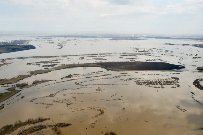 Синоптики предупреждают об очередном подъеме уровня воды в Есиле