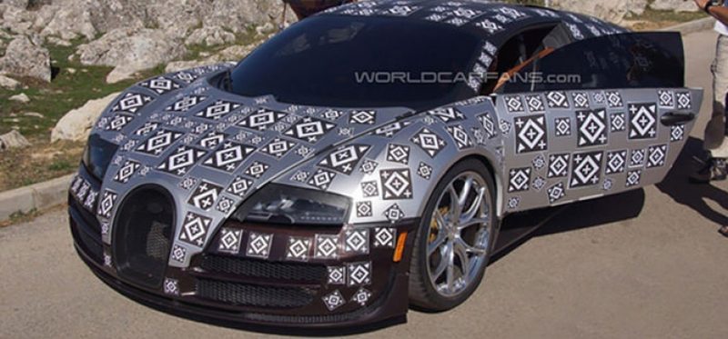 Преемника Bugatti Veyron представят в 2016 году