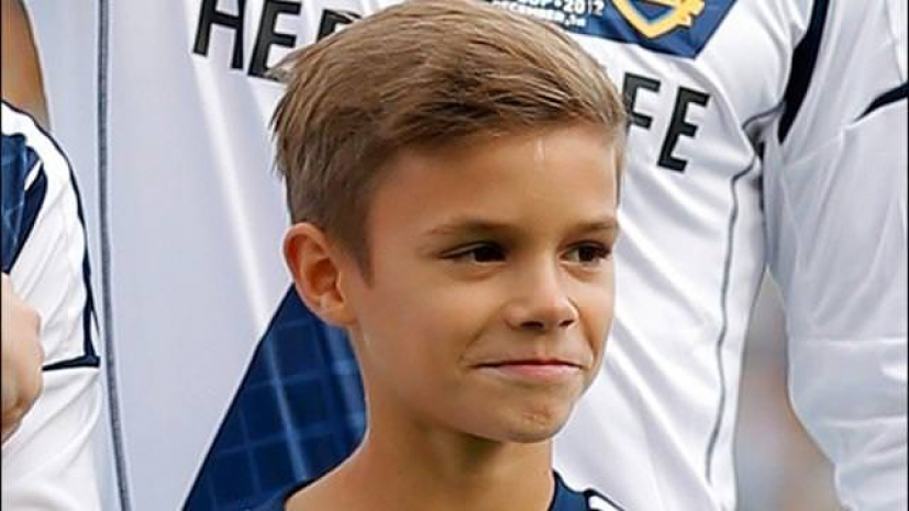 Дэвида Бекхэма на поле заменит сын
