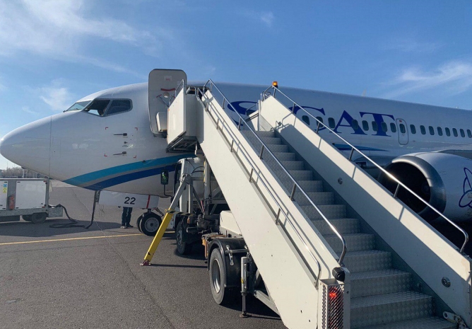 Две сотни казахстанцев вернулись домой из Польши