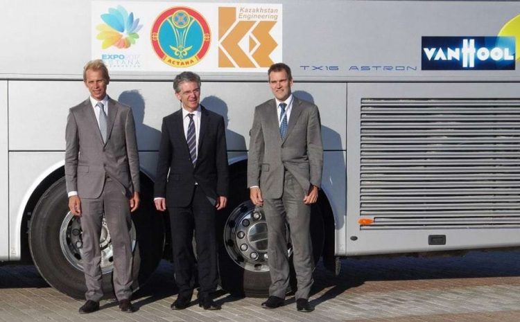 В Казахстане начнут собирать бельгийские автобусы VANHOOL