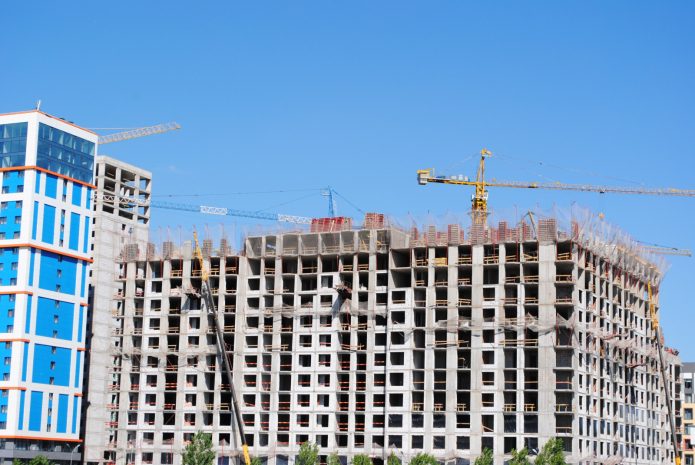 Объем строительных работ увеличился на 15,1% в Казахстане