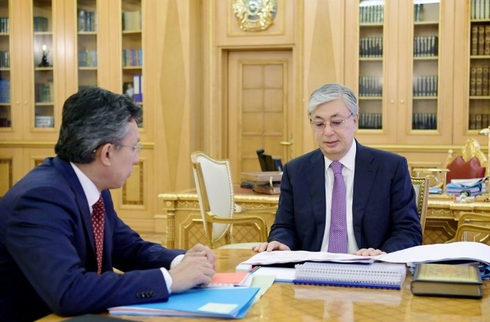 Президент поставил ряд задач Бахыту Султанову