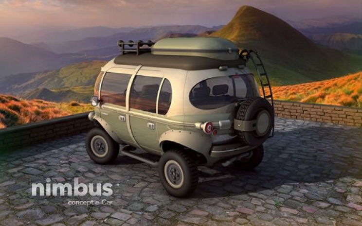 Минивэн Nimbus - VW Microbus из будущего