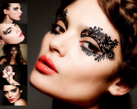 Макияж на Хэллоуин: пять идей с черной подводкой