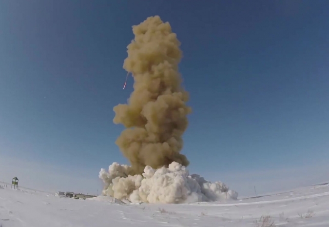 Новое оружие испытали на полигоне Сары-Шаган