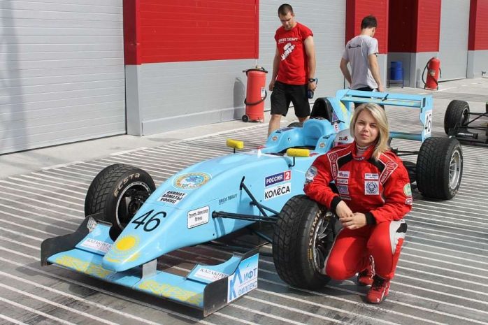 Казахстанская пилотесса стала седьмой на этапе «Формулы 3»