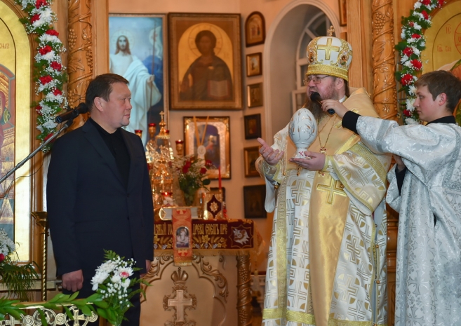 Аким СКО поздравил православных с праздником Пасхи. ФОТО