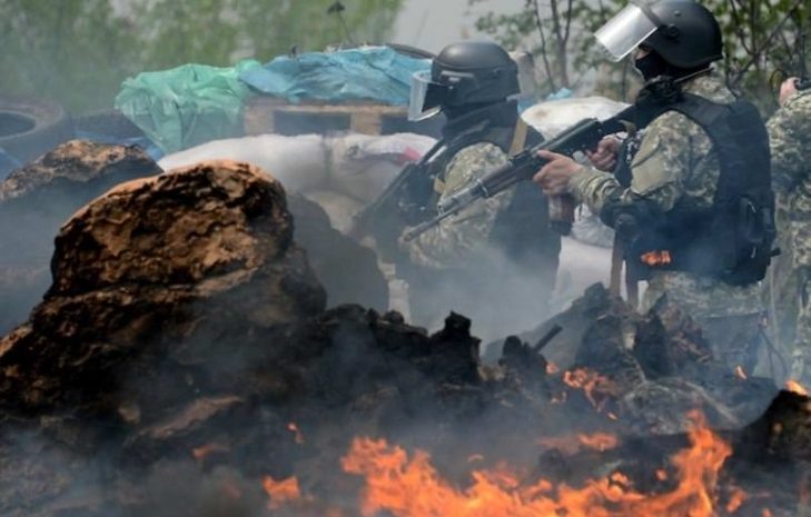 Ополченцы Славянска отбили у военных все блок-посты