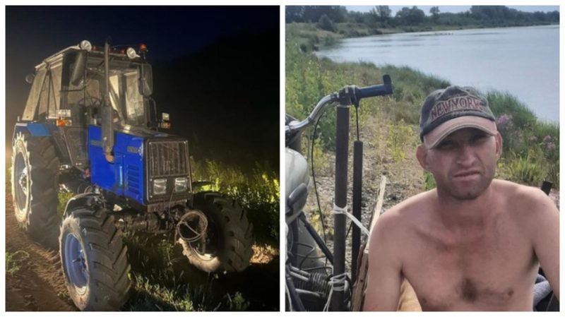 Найден трактор работника лесничества, пропавшего во время пожара в области Абай