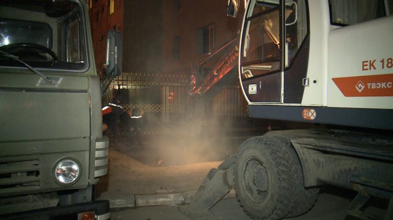 Центр Павлодара остался без тепла из-за крупной аварии на теплосетях