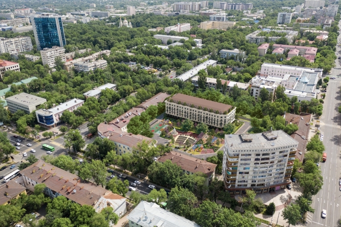 Проект возведения новостройки в центре Алматы пересмотрен