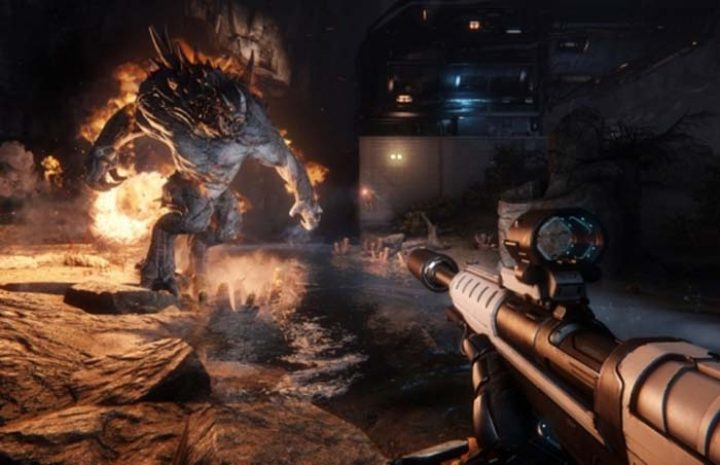 Трейлер к старту альфа-теста Evolve