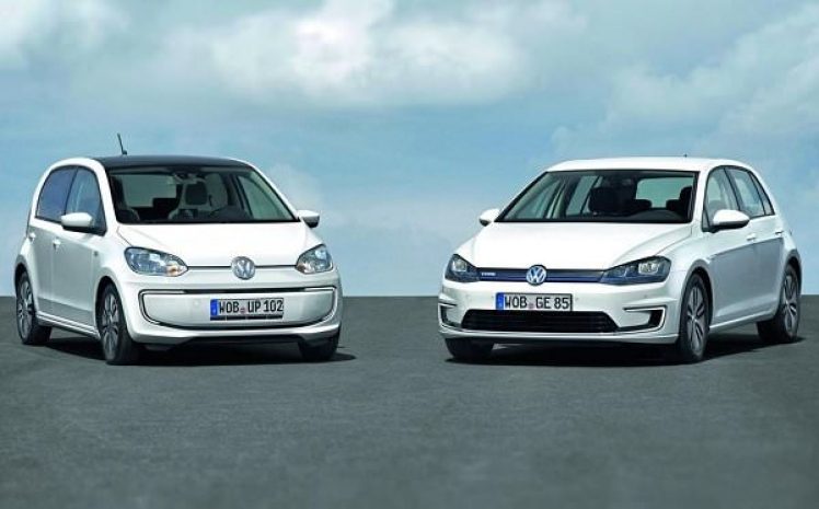 Электрокары e-up! и e-Golf Volkswagen покажет через две недели