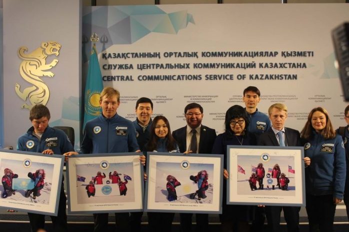 «Антарктическими» впечатлениями поделились участники экспедиции РК