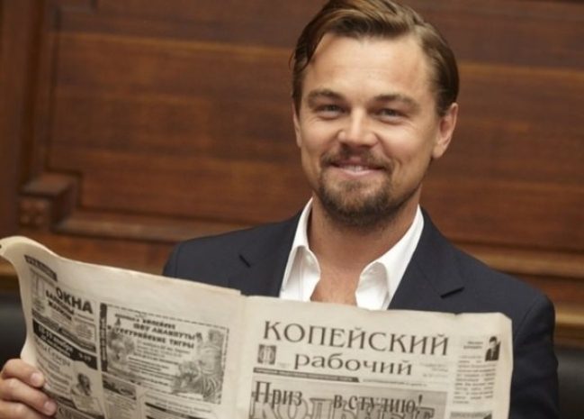 Звезды Голливуда любят газету «Копейский рабочий». Фото