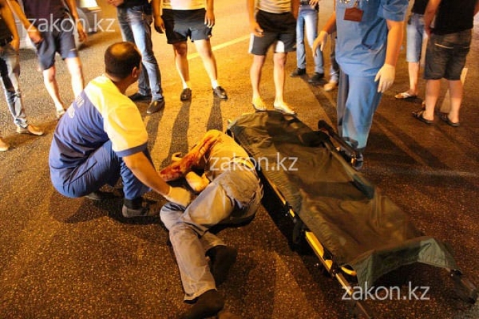 Парня в Алматы сбила машина в день его рождения