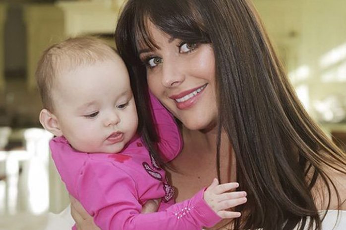 Дочке Оксаны Федоровой исполнился год