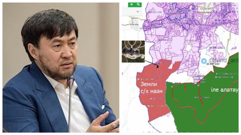 В ущелье Узын Каргалы нашли незаконно построенную виллу Кайрата Сатыбалды