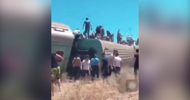 Причину ЧП с пассажирским поездом назвали в МИР РК