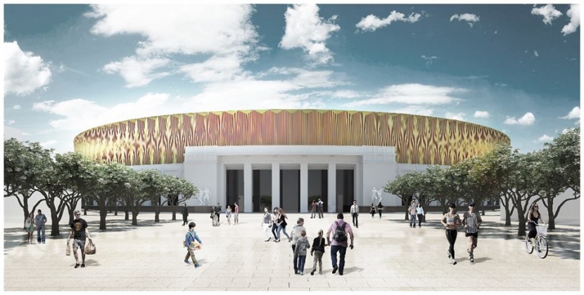 В ФК «Кайрат» показали концепцию реконструкции Центрального cтадиона Алматы