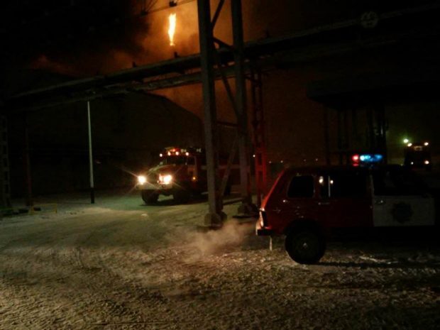 При пожаре на полипропиленовом заводе в Павлодаре погибли двое рабочих