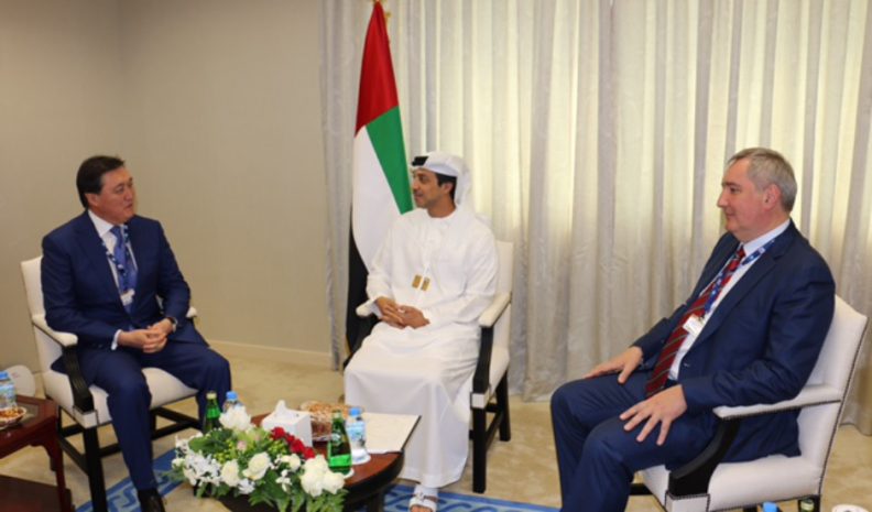 Казахстан, Россия и Эмираты рассматривают совместные проекты в космической отрасли