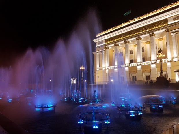 В Алматы «подсветили» 130 знаковых архитектурных объектов