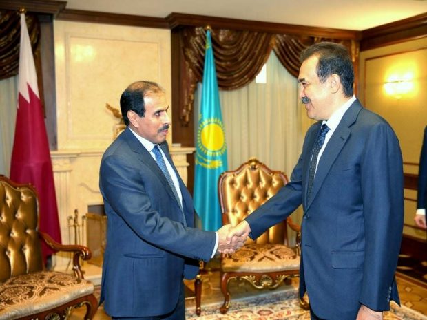 Карим Масимов встретился с главой Центробанка Катара