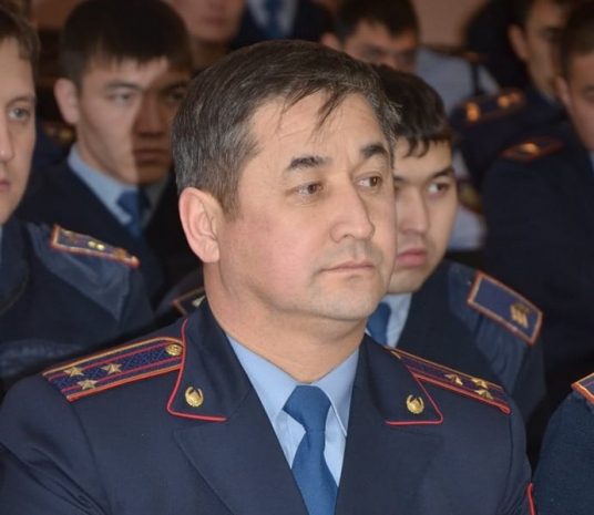 В Караганде новый начальник универсальных полицейских
