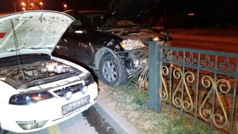 ДТП с участием нескольких автомобилей произошло в Алматы