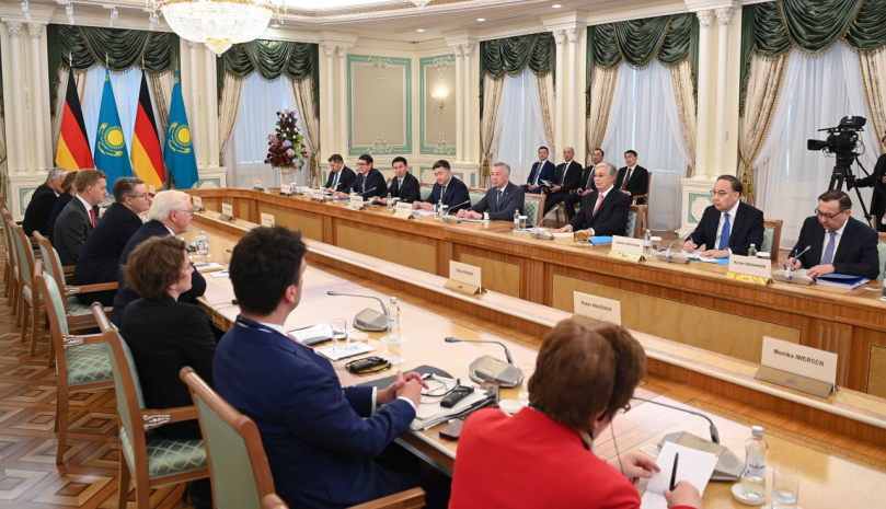 Ситуацию в Украине обсудили президенты Германии и Казахстана