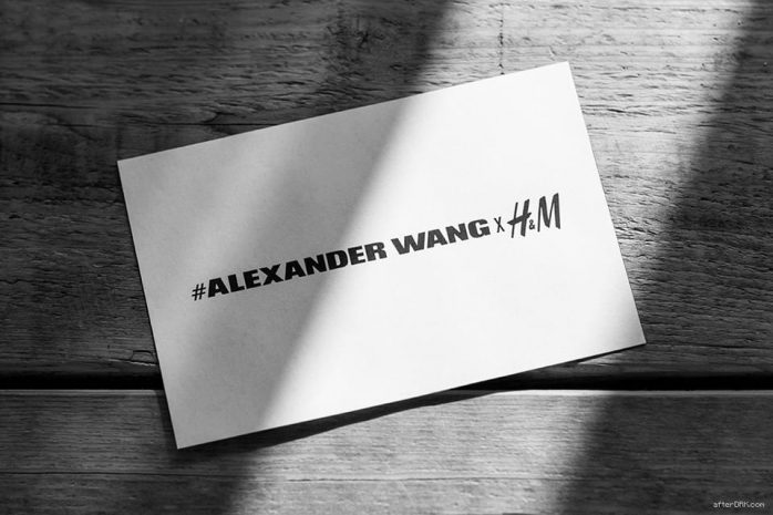 Три первых образа Alexander Wang x H&M