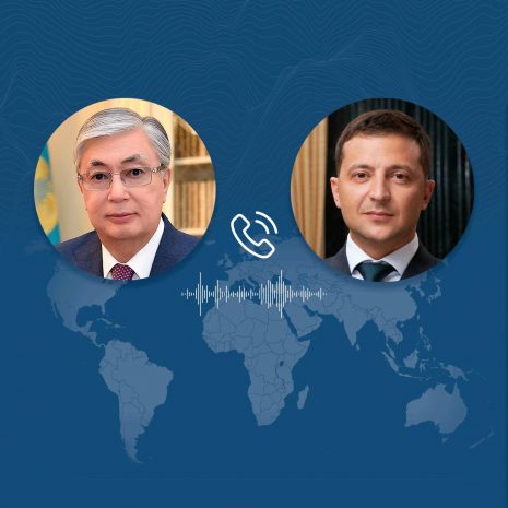 Токаев провел телефонный разговор с Зеленским