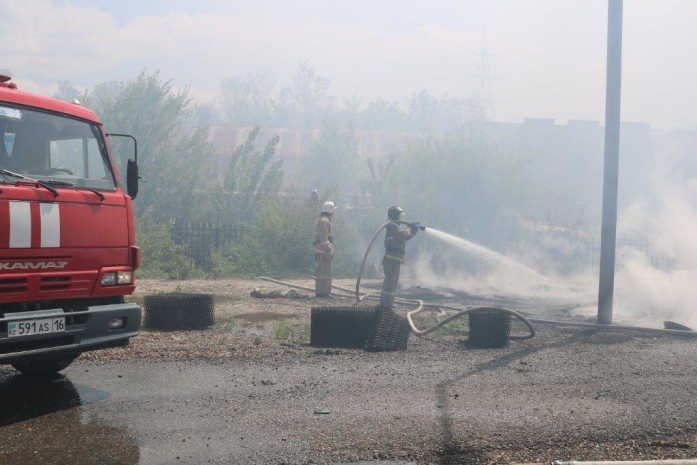 Стали известны подробности пожара на усть-каменогорской ТЭЦ. ФОТО