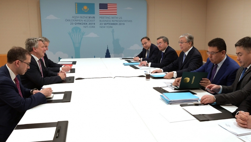 О чем договорился Токаев на встрече с руководителями американских компаний