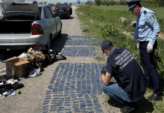 Незаконную перевозку наркосодержащих препаратов пресекли в Туркестанской области