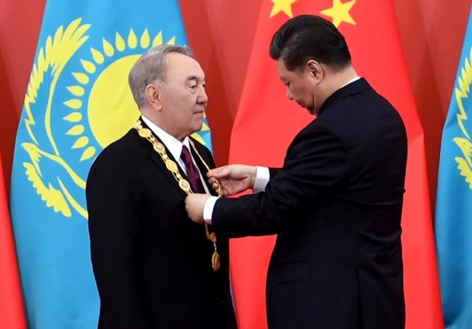 Орденом Дружбы КНР награжден Нурсултан Назарбаев