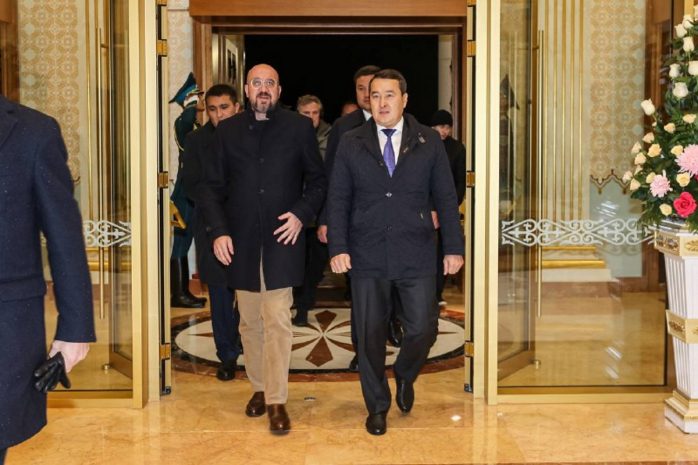 Глава Европейского совета прибыл в Казахстан