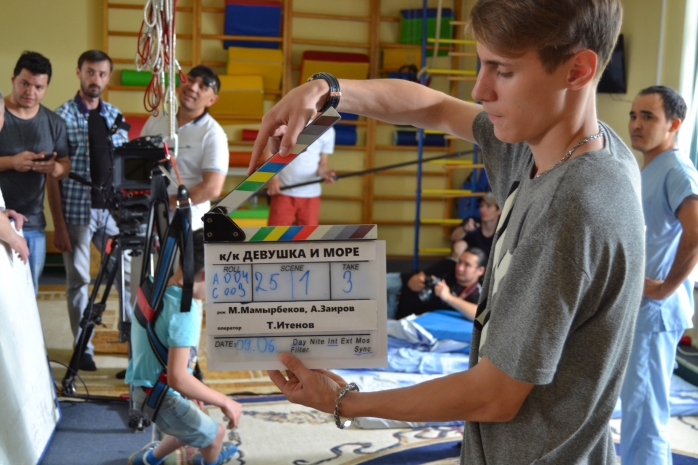 Социальную драму о людях с ДЦП снимают на «Казахфильме». ФОТО