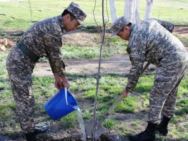 Субботник в Алматы