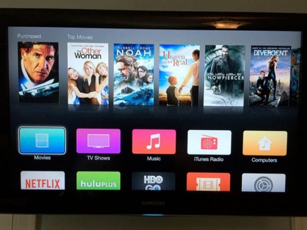 Интерфейс Apple TV сделают «плоским»